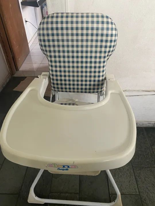 Cadeira de Alimentação Siena Bege - Usada - Foto 2