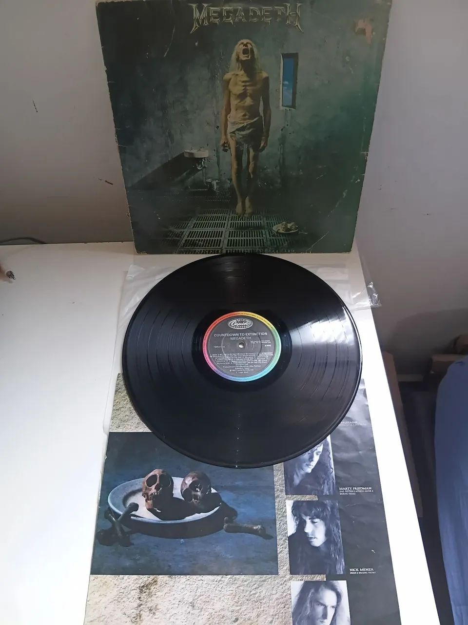 SEM OLX PAY... Disco de vinil Megadeth - Countdown to extinction - Foto 4