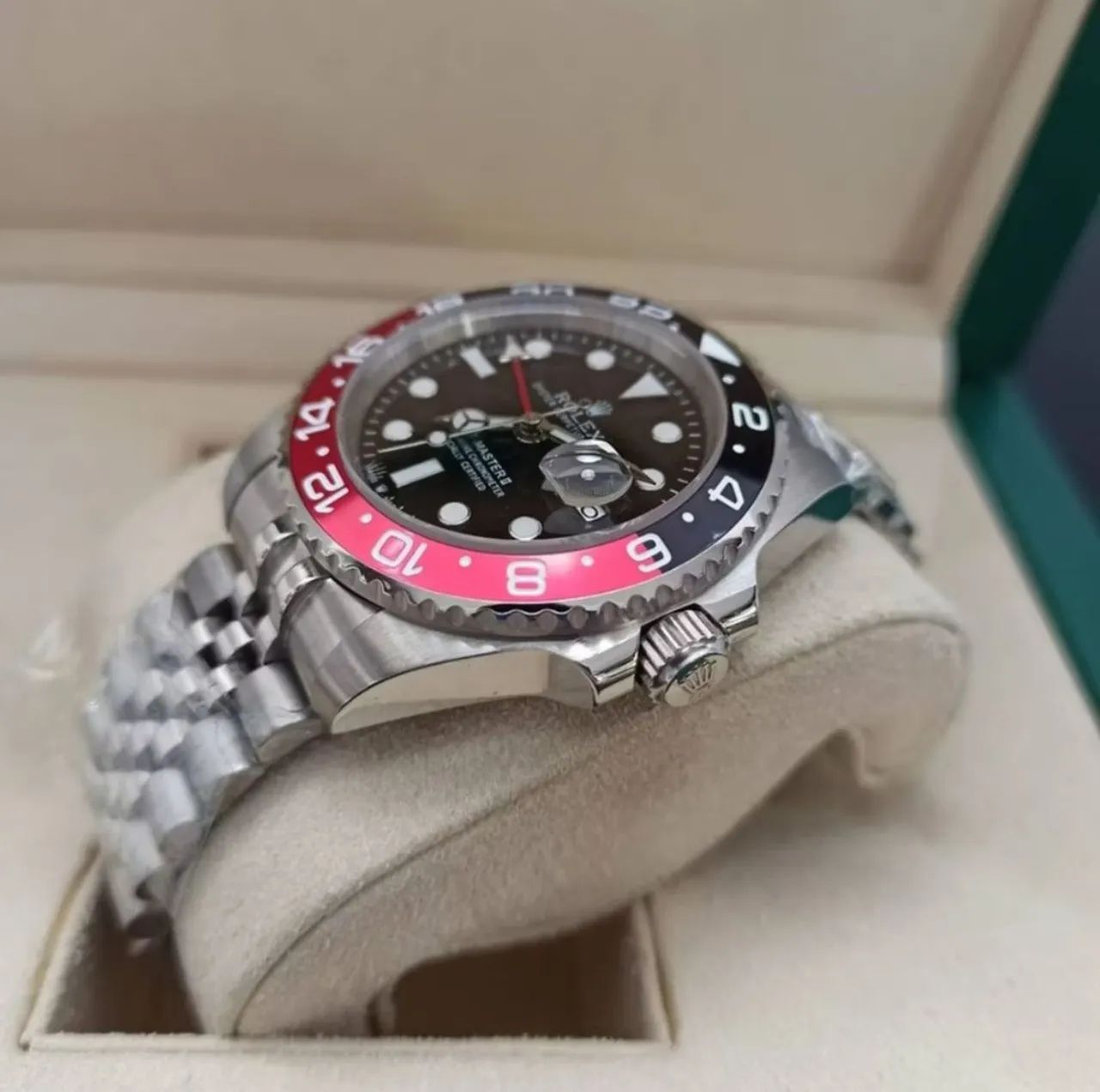 Relógio Rolex GMT Master II Cola linha Premium AAA+suíço - Foto 2
