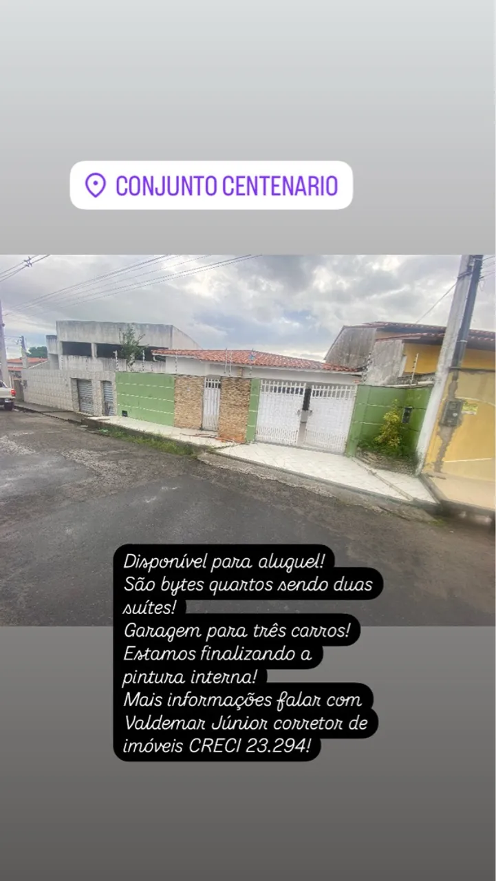 Localização privilegiada para aluguel comercial ou residencial conjunto centenário