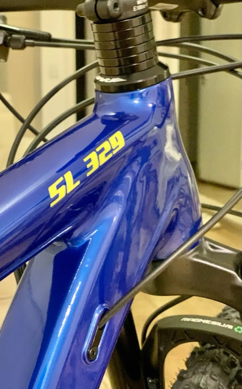 Mountan Bike Soul SL329 Azul, Cambio Deore 2X10V, Suspensão Brave - Foto 3
