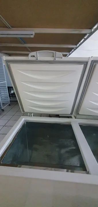 Freezer Horizontal 2 tampa usado  - Foto 2