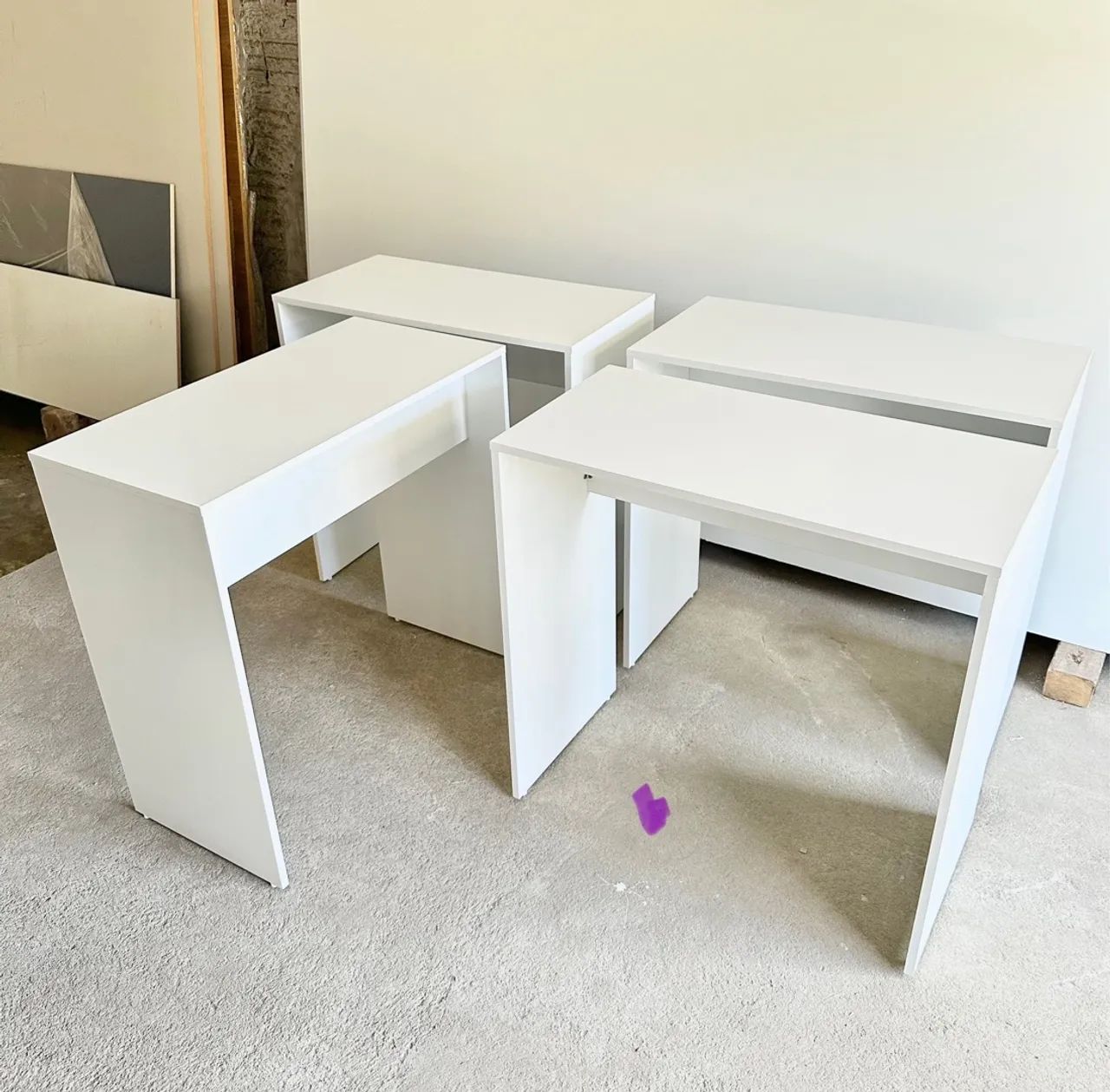 MESA ESCRIVANINHA PARA COMPUTADOR NOTEBOOK ESCRITÓRIO DE MDF - Foto 2