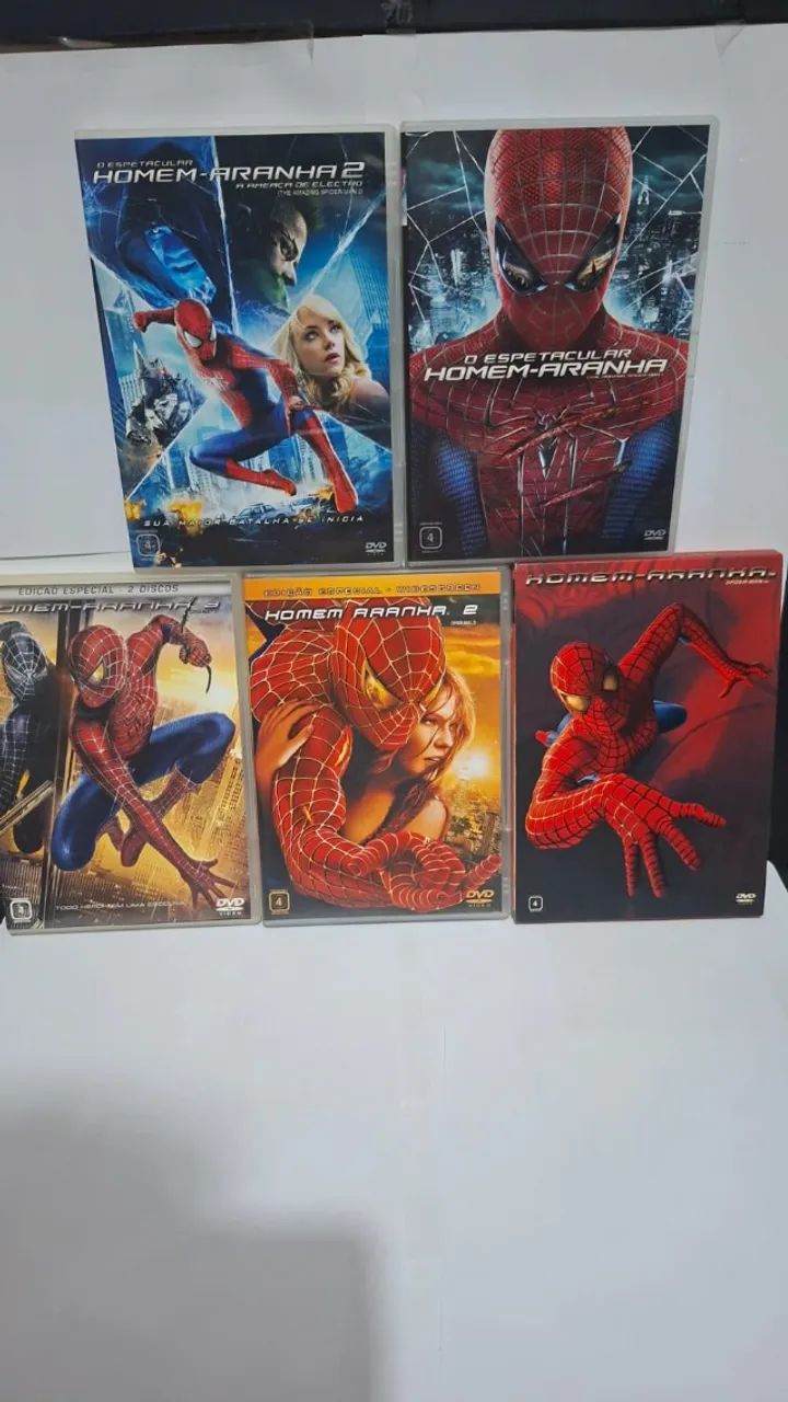 Combo de filmes Homem Aranha64318336151043120