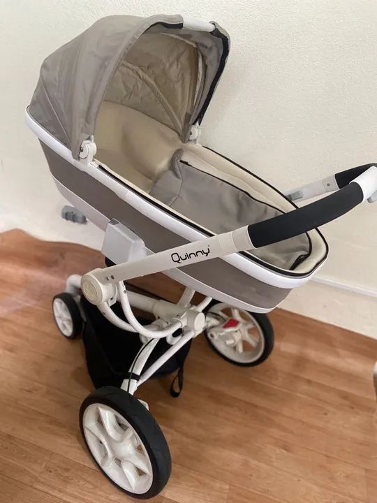 Conjunto completo de carrinho, Moisés e bebê conforto - Foto 5