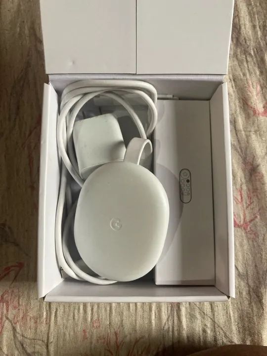 Google Chromecast Novo na Caixa