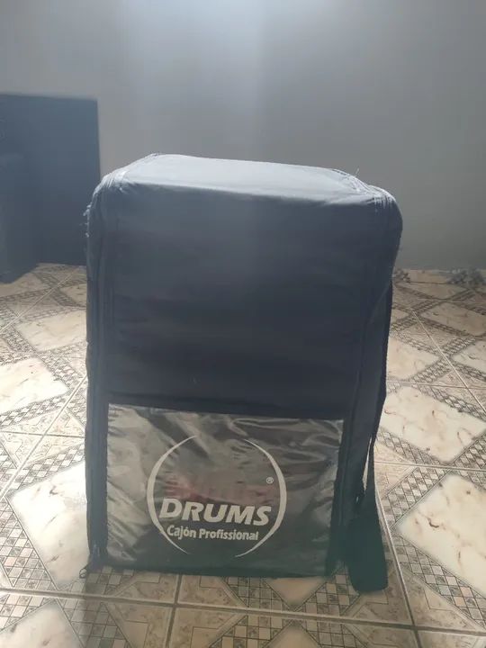 Cajon Profissional Witler Drums Elétrico com Bag **OPORTUNIDADE ÚNICA***