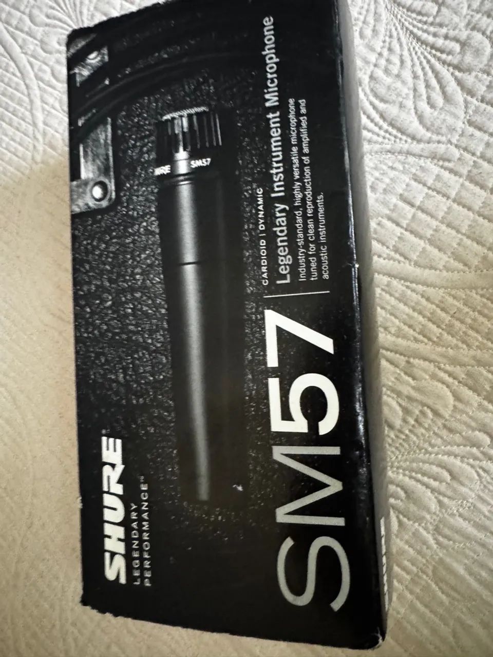 Microfone Shure SM57 - Unidirecional - Novo - Foto 2