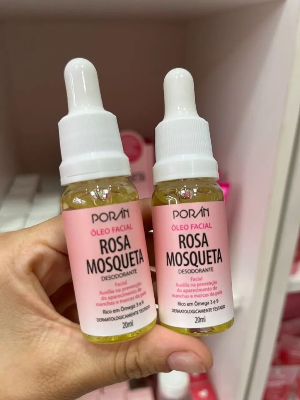 Óleo Facial Rosa Mosqueta Desodorante - Poran