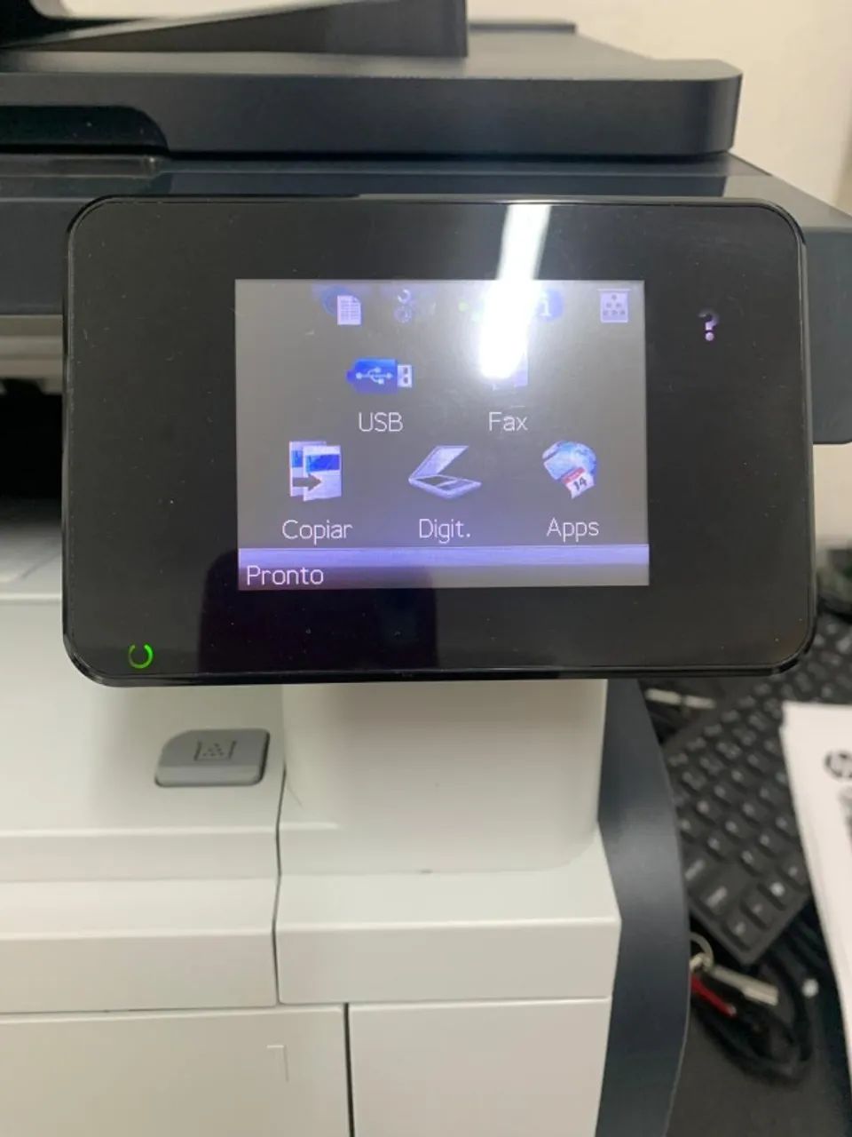 Impressora Multifuncional Monocromática Hp LaserJet Pro Mfp M521dn - Foto 2