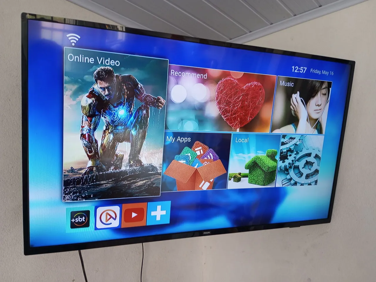 Smartv Philips 43 polegadas 