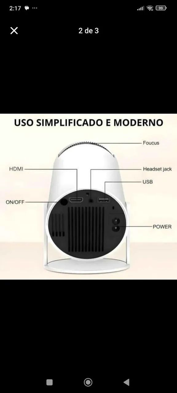 Projetor InterStelar para Entretenimento Imersivo - Foto 2