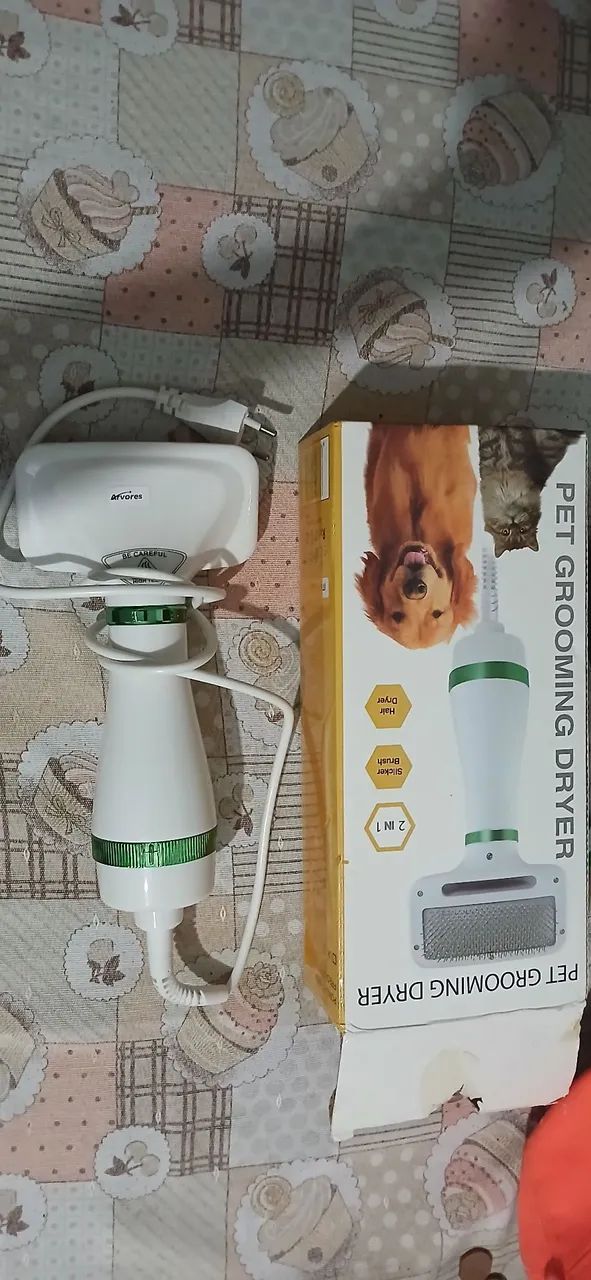 Escova secadora de pelo para cães e gatos 