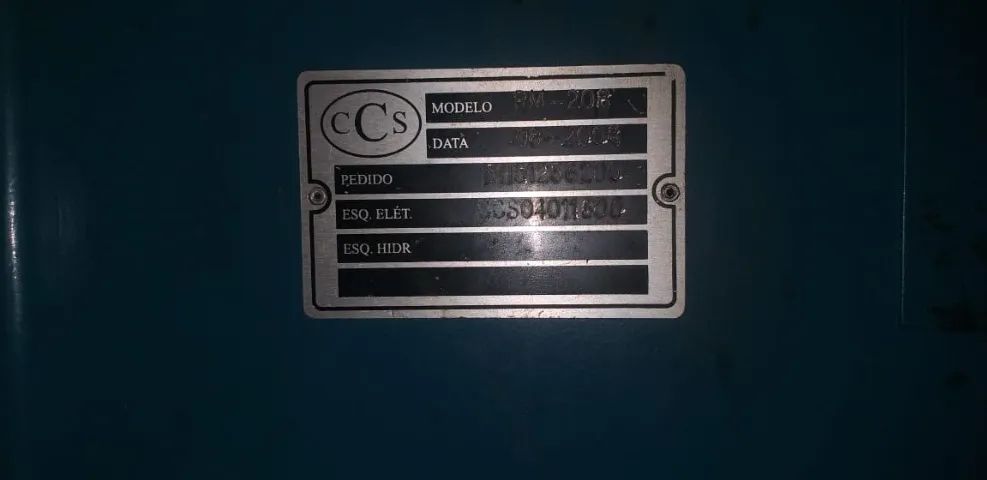 Rosqueadeira Múltipla CCS Modelo RM 208 Área Máxima de Trabalho 200 mm 6 Fusos Capacidade  - Foto 2