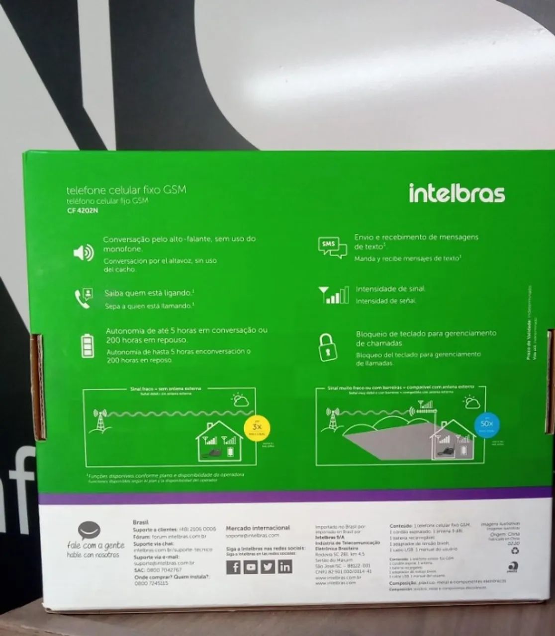 Telefone Celular Fixo Intelbras - Foto 3