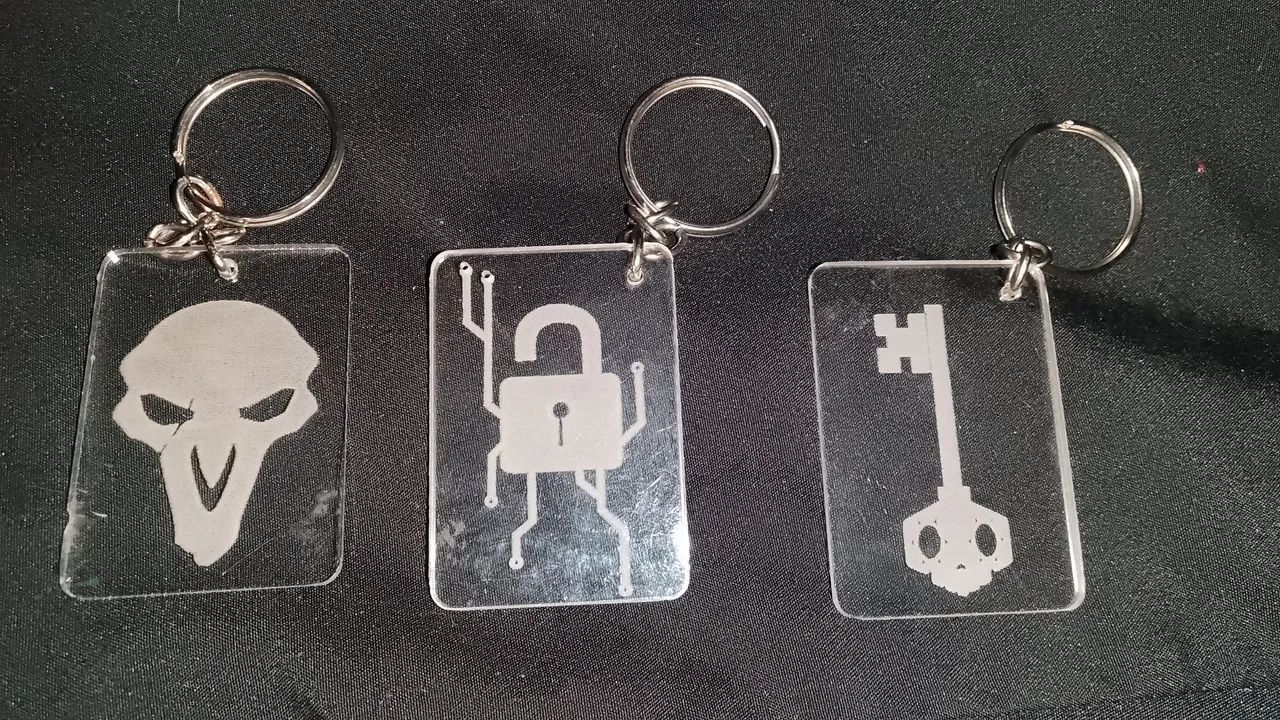 Chaveiros Overwatch