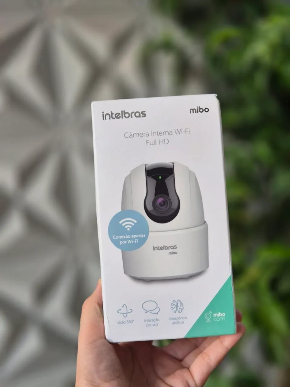 Câmera Interna Wi-Fi Full HD Intelbras Mibo