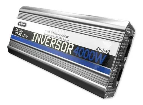 Inversor Tensão 24v 110v 4000w Transformador Onda Senoidal 2000w Nominal