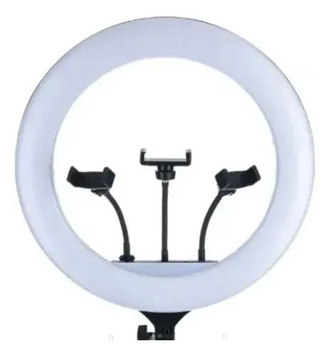  Ring Light Profissional 18 Polegadas com Tripé, Bolsa e Controle - R$ 299,90 - Foto 2