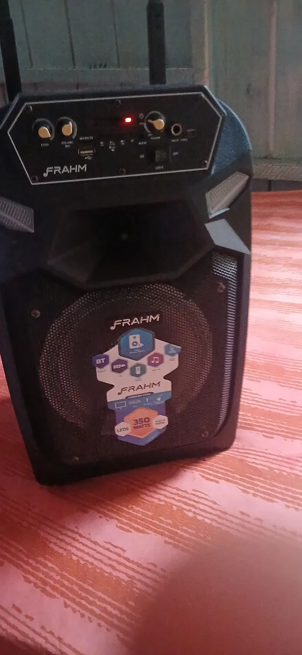 Caixa de Som Frahm 350W Bluetooth