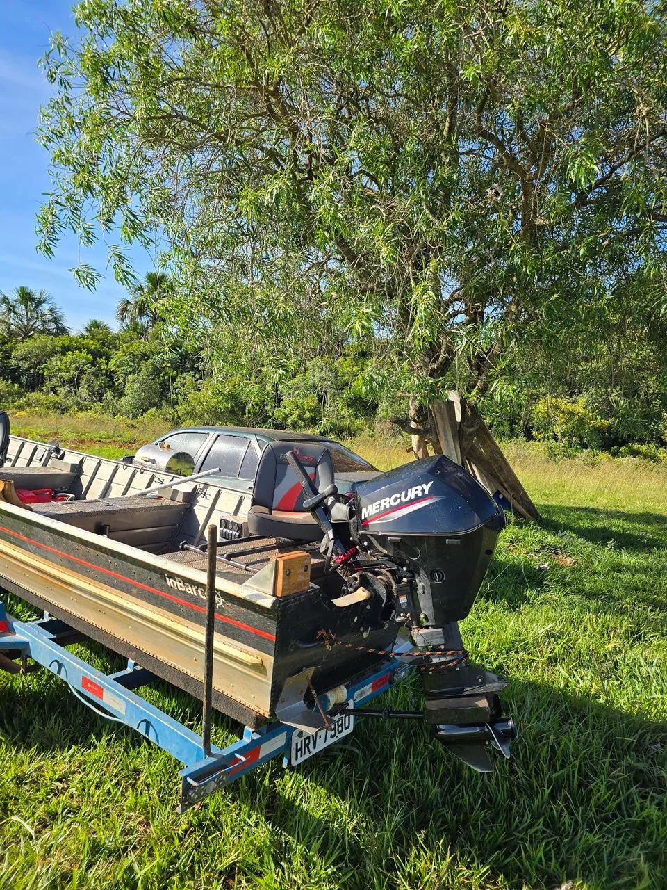 Barco Caretinha Completo para Pesca Esportiva - Foto 3