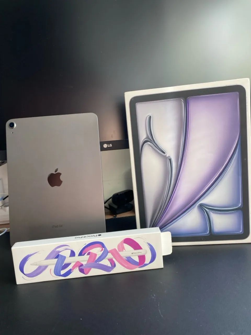 IPAD AIR M2 11 + Apple pencil PRO - -128 gb - garantia 26/1/26