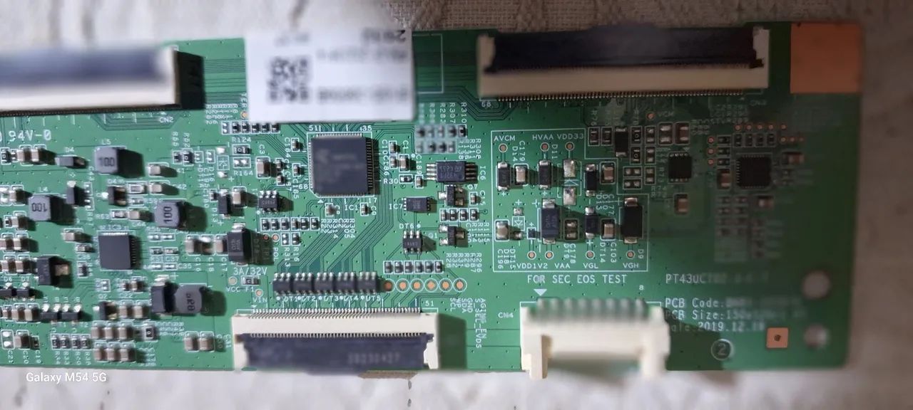 Placa tecon  para TV  Samsung  43 polegadas  unt43t5300 - Foto 2