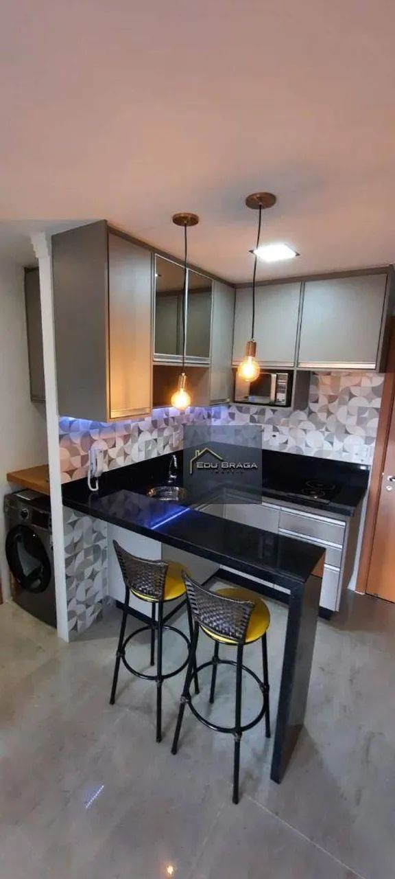 Studio com 1 dormitório para alugar, 37 m² por R$ 3.201,26/mês - Centro - Guarulhos/SP - Foto 2