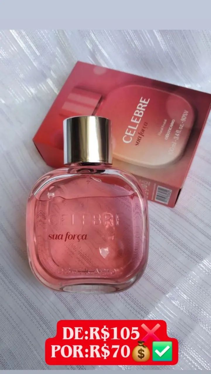 Celebre sua força Colônia 100ml
