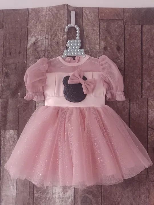 Fantasia Minnie Vermelha Infantil - Foto 3