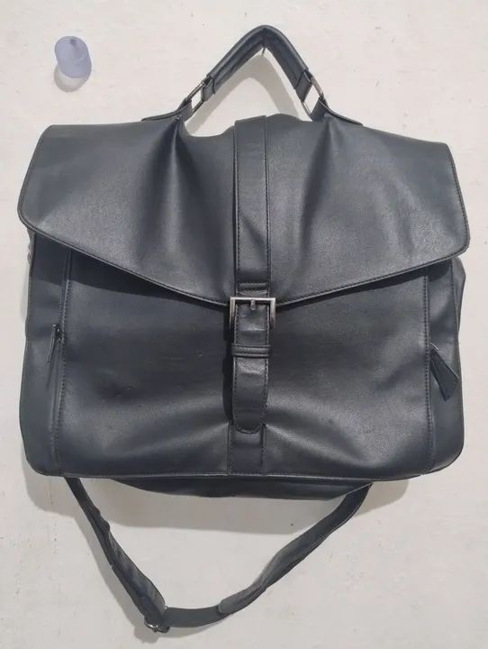 Bolsa Executiva Masculina/Feminina - Pouco Usada, Conservada e Elegante<br>