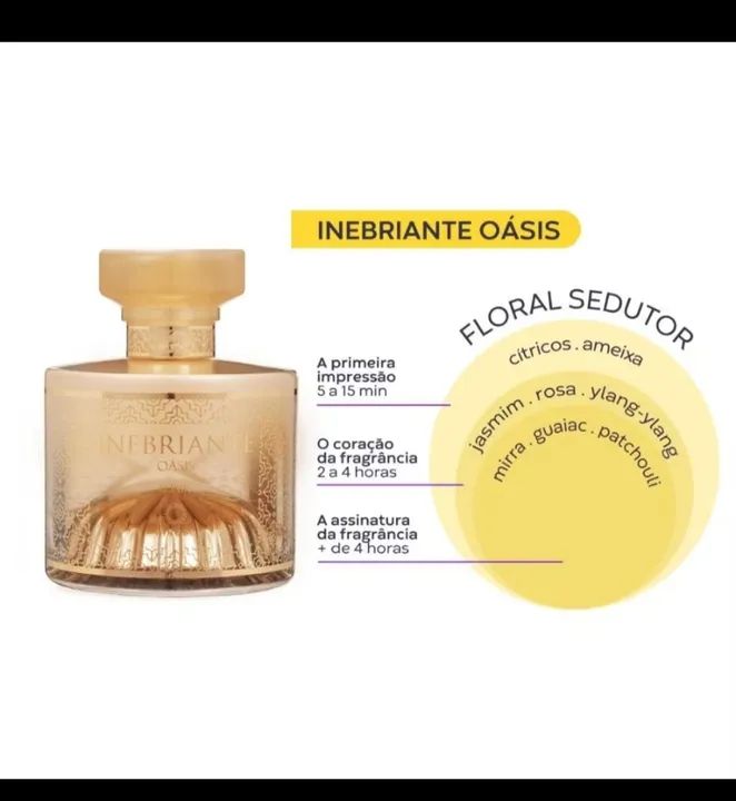 Perfume Inebriante Oasis - Elixir do Deserto - Foto 2