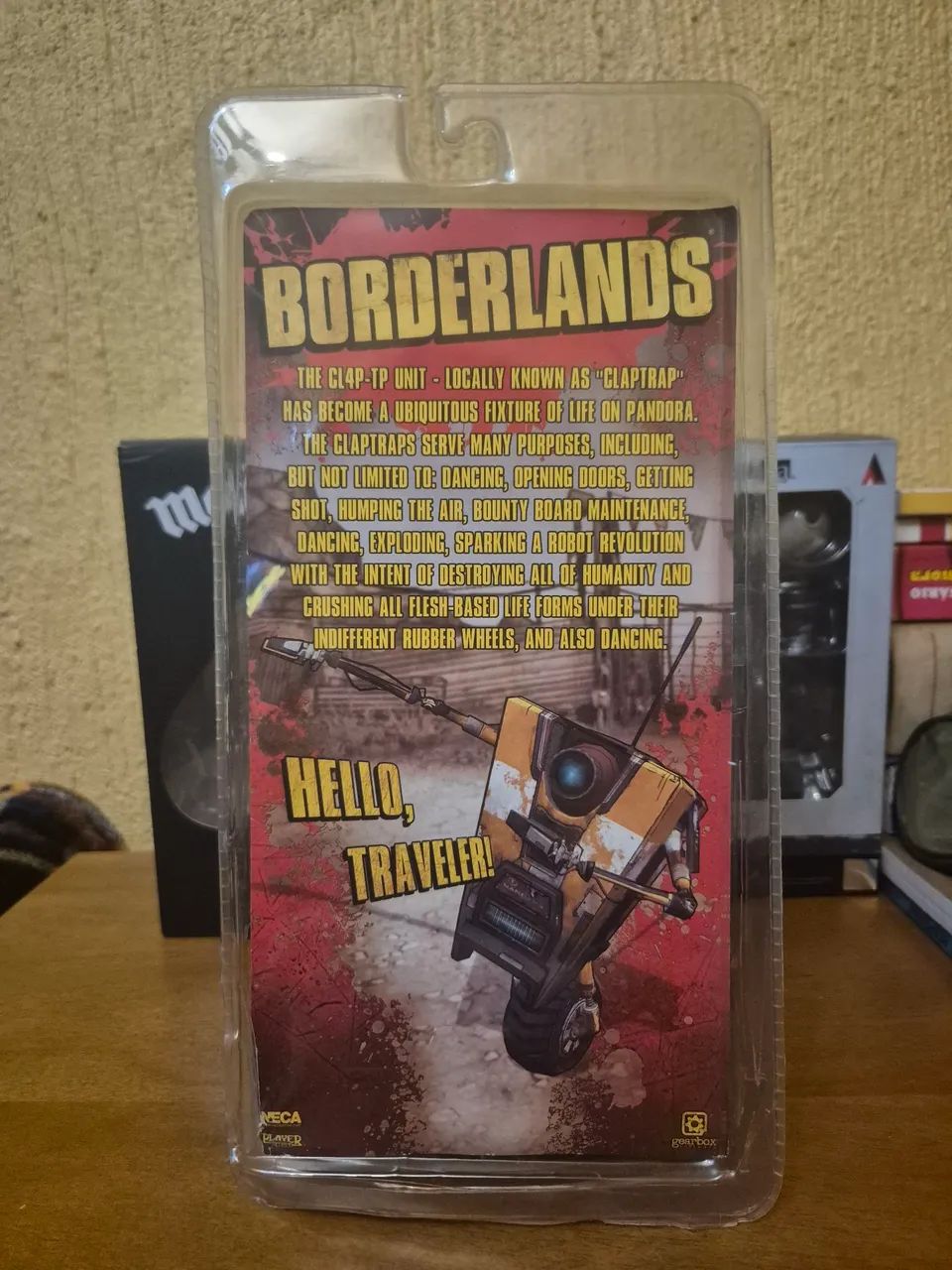 Borderlands Claptrap NECA original completo COM DETALHES! - Peças