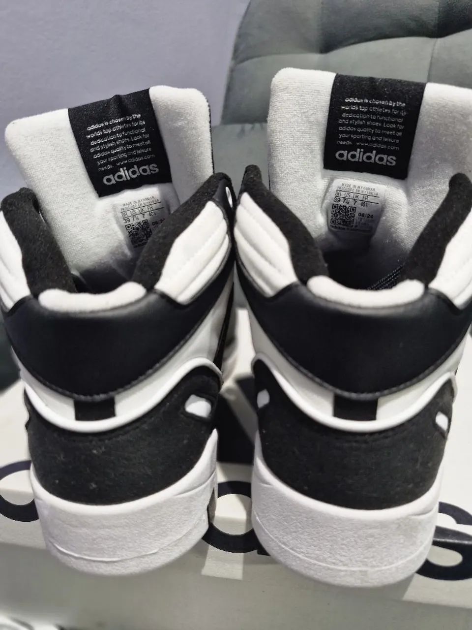 Tênis Adidas Mid city mid 39 - Foto 2