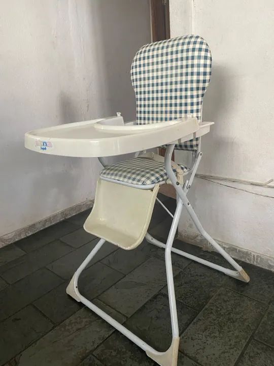 Cadeira de Alimentação Siena Bege - Usada - Foto 3