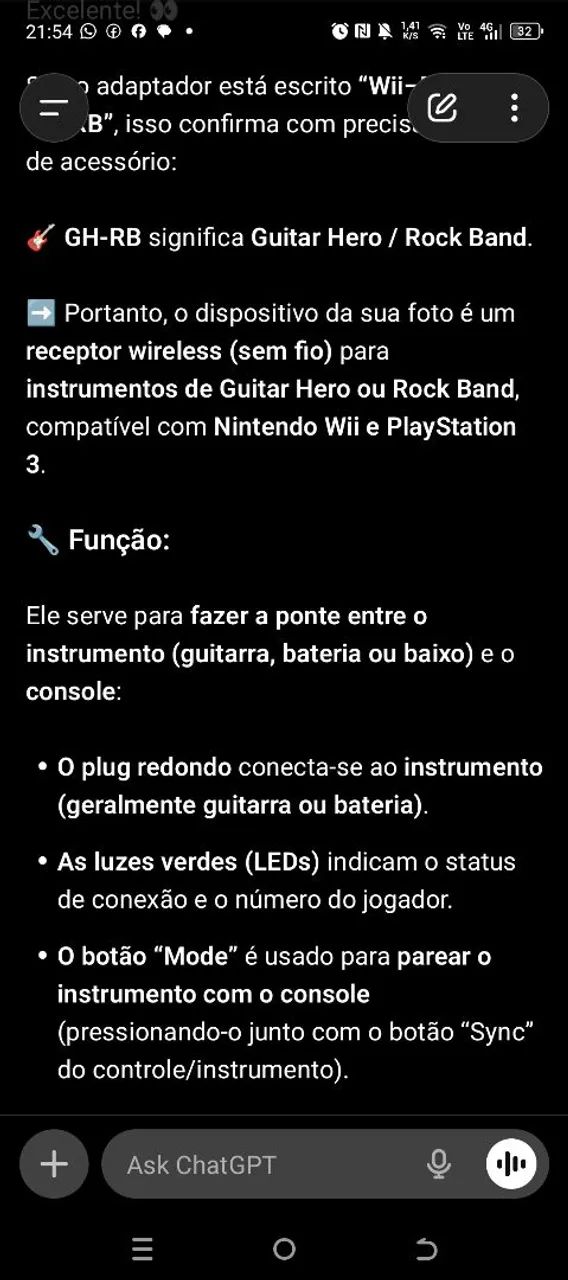 Receptor wireless Nintendo Wii e Playstation 3 - Foto 2