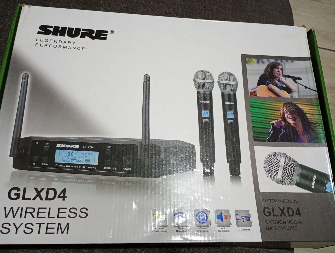 Shure GLXD4 Wireless System - Microfones Profissionais