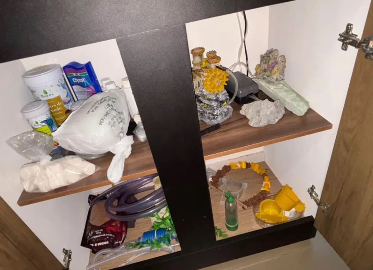 Aquário completo  - Foto 3