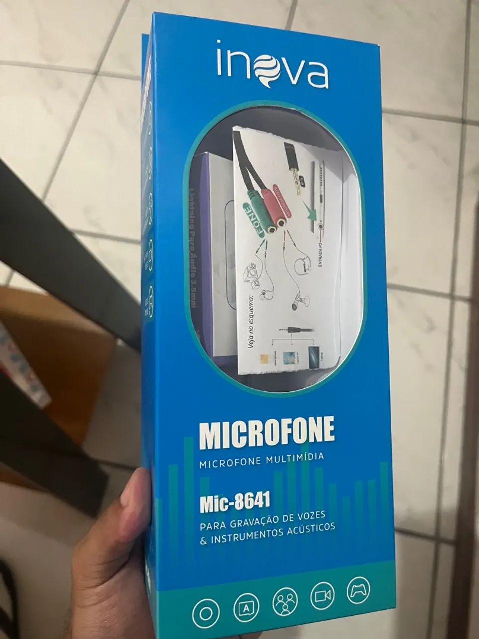 Microfone Condensador para Gravação e Stream - Foto 2