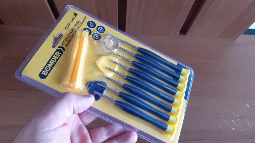 Kit chaves de precisão - manutenção celular - BOMDER - Foto 3