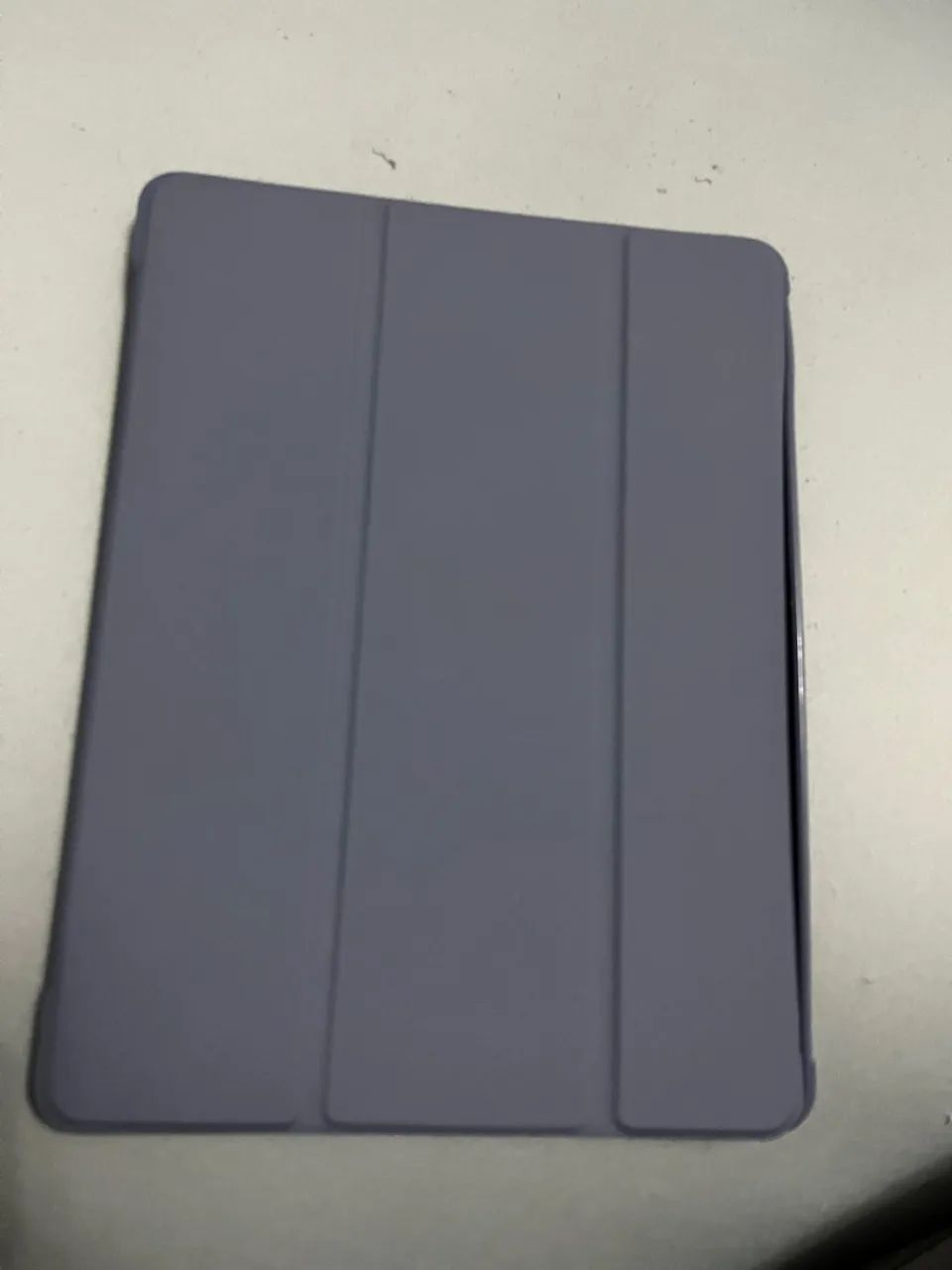 Capinha para iPad 7 8 9 10.2 Pol Com Slot para Caneta Lavanda