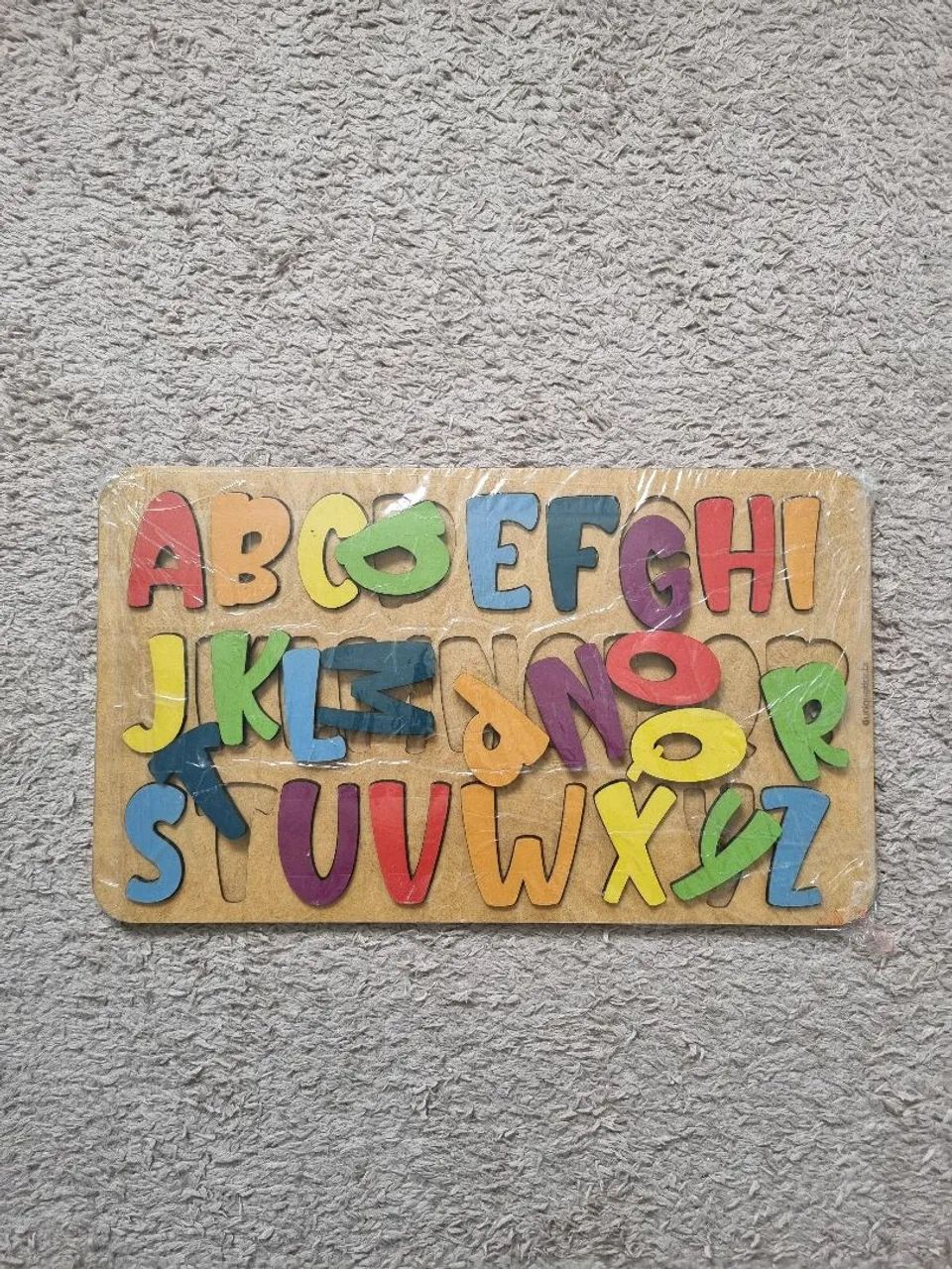 Quebra cabeça alfabeto infantil 