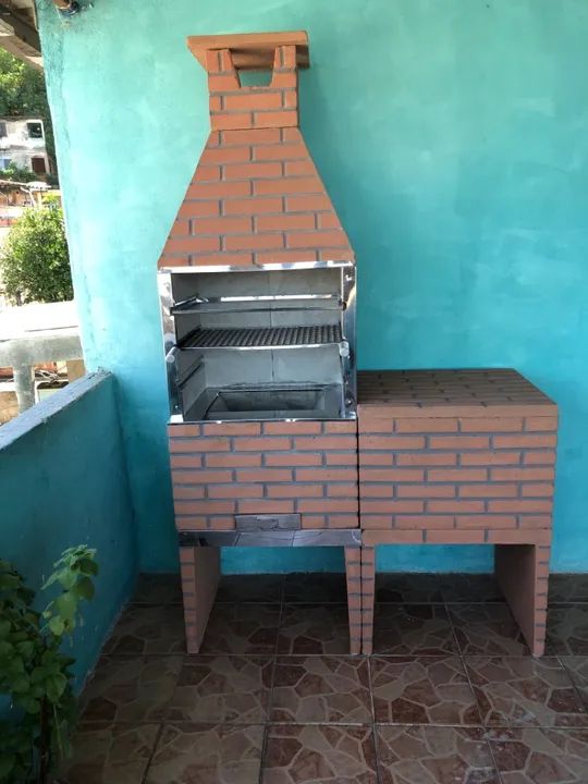 Churrasqueira pré moldada  - Foto 4