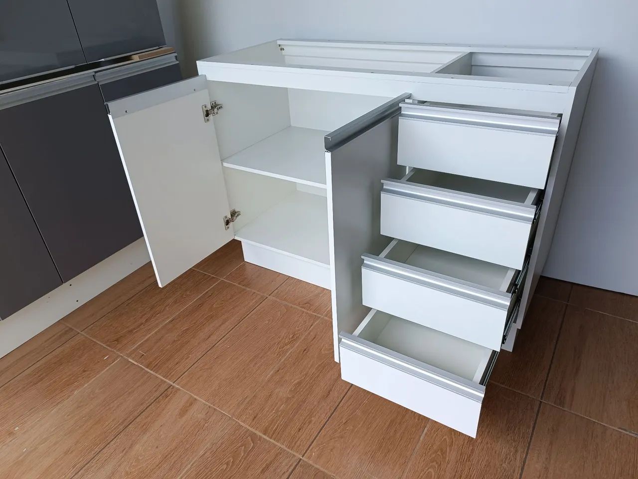 Balcão de cozinha em MDF branco  - Foto 4
