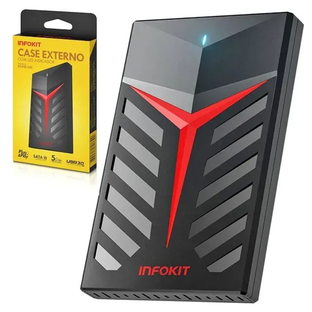 Case para HD SATA III USB 3.0 [NOVO]