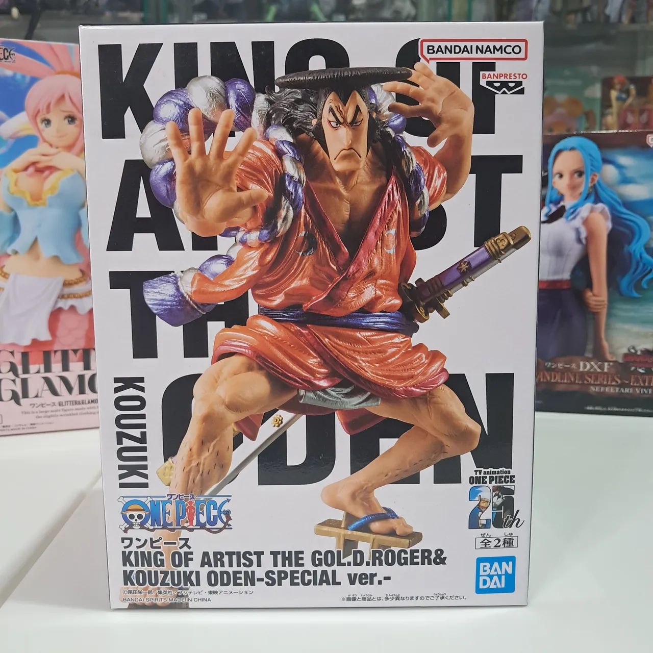 KING OF ARTIST セット Banpresto One Piece KING OF ARTIST THE RORONOA ZORO wanokuni PVC