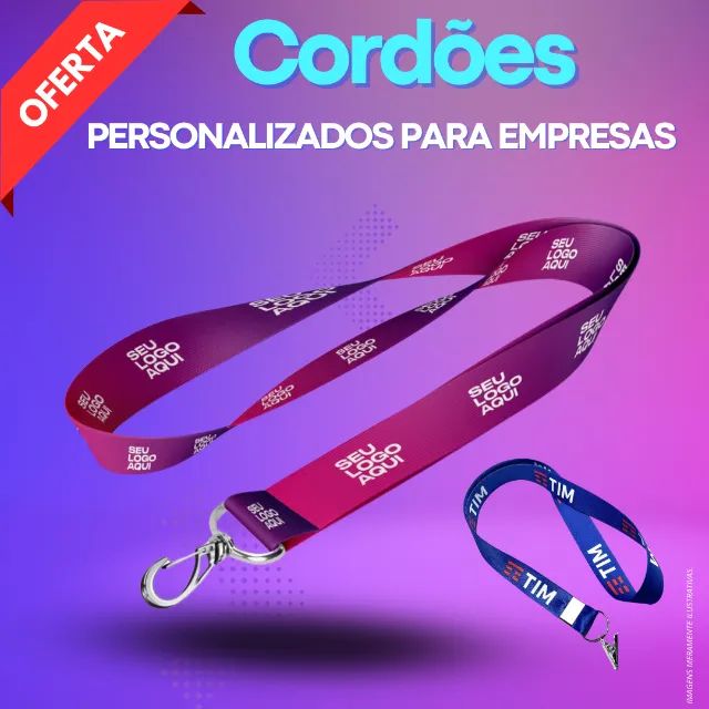 Cordões para Crachá