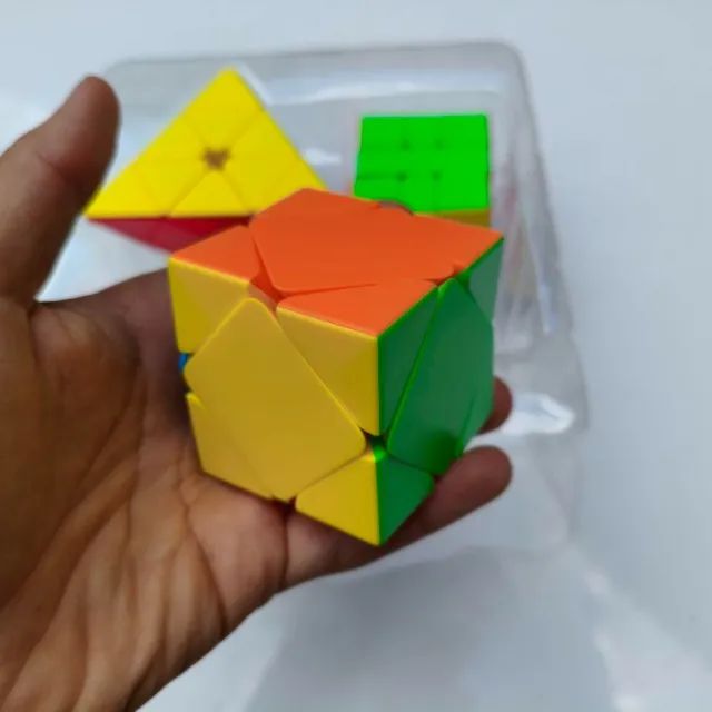 Kit 4 Cubo Mágico Moyu - 4 Quebra-Cabeças Profissionais - Foto 2