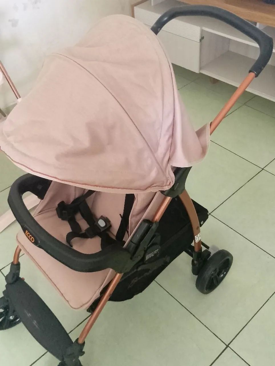 Transport Carrinho Burigotto Ecco Rosa Carrinho Burigotto Rio K Rosa