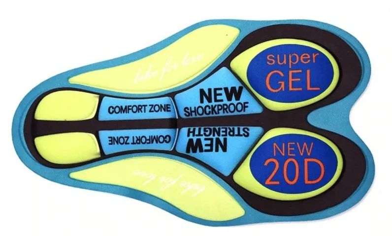 Pad em gel para calça , bermuda  ciclista  - Foto 2